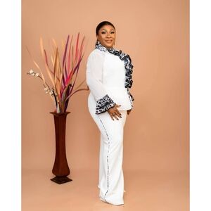 2-Piece Blouse & Trouser Set